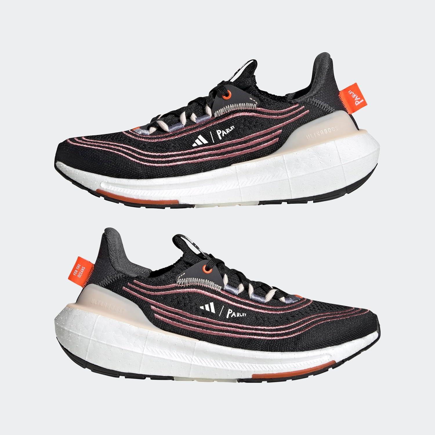 image:imageAdidas Womens Ultraboost Light Running ShoesSneakerBlackWhiteRed