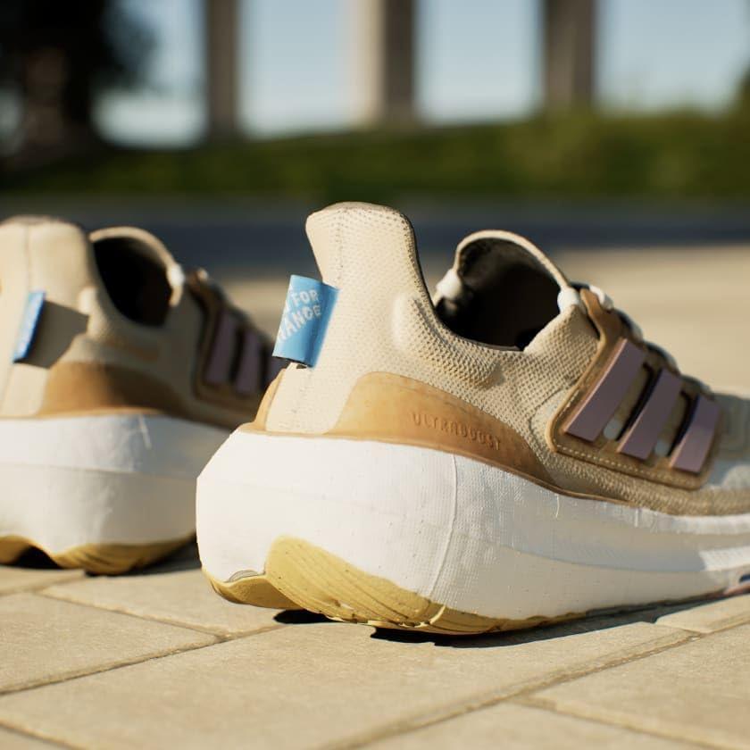 image:imageAdidas Womens Ultraboost Light Running ShoesSneakerCrystal SandPreloved FigBlue Burst