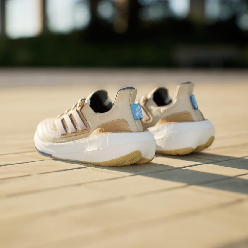 image:imageAdidas Womens Ultraboost Light Running ShoesSneakerCrystal SandPreloved FigBlue Burst