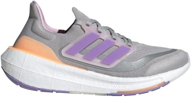 image:imageAdidas Womens Ultraboost Light Running ShoesSneakerGreyViolet FusionAcid Orange