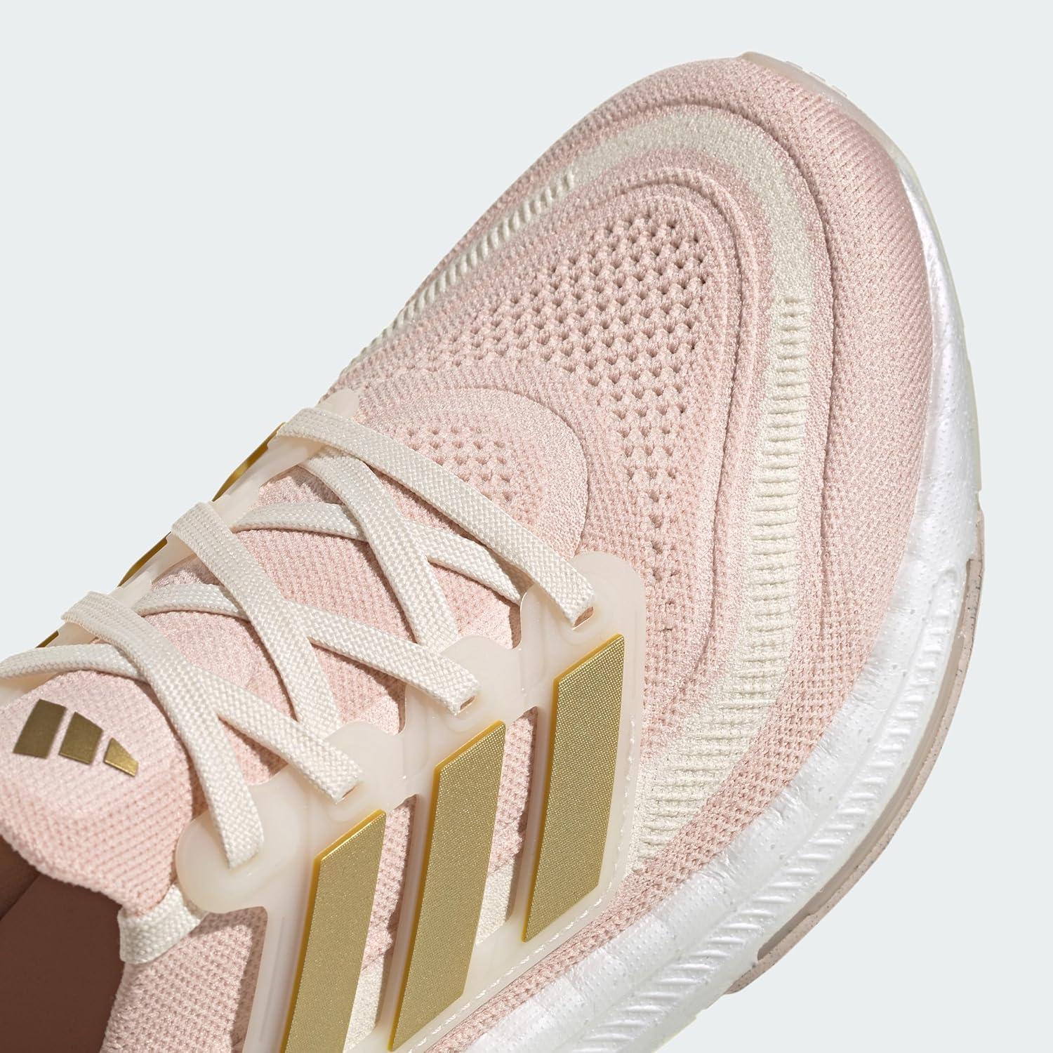 image:imageAdidas Womens Ultraboost Light Running ShoesSneakerQuartzGold Metallicpink