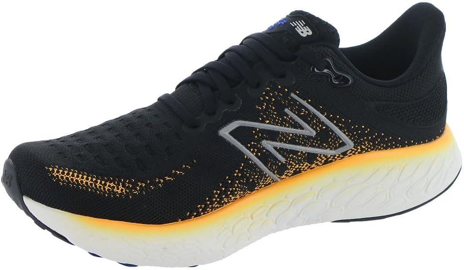 image:imageNew Balance Mens Fresh Foam 1080v6 Running ShoeBlackHot Marigold