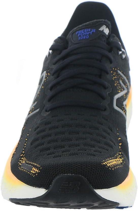 image:imageNew Balance Mens Fresh Foam 1080v6 Running ShoeBlackHot Marigold