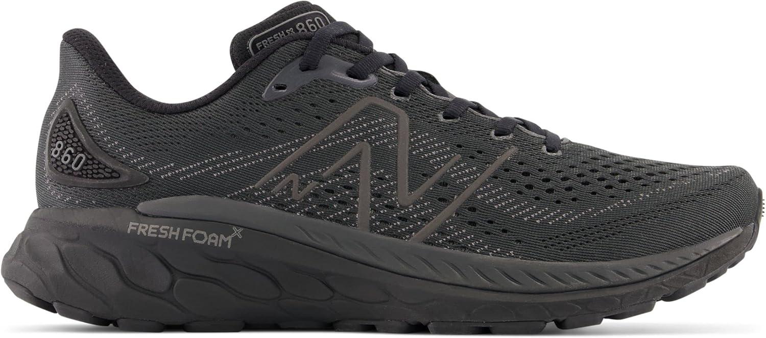 image:imageNew Balance Mens Fresh Foam 1080v6 Running ShoeBlackPhantomBlack Metallic