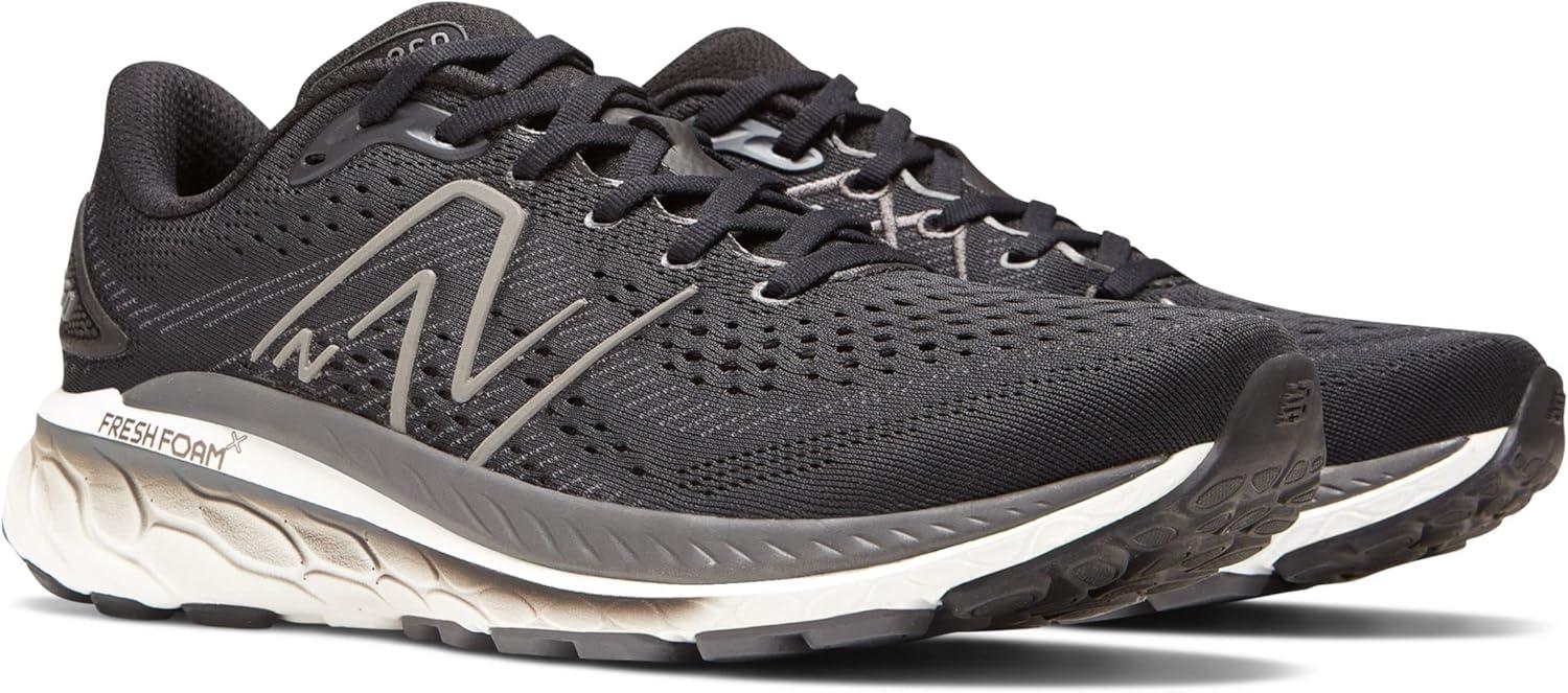 image:imageNew Balance Mens Fresh Foam 1080v6 Running ShoeBlackWhiteMagnet