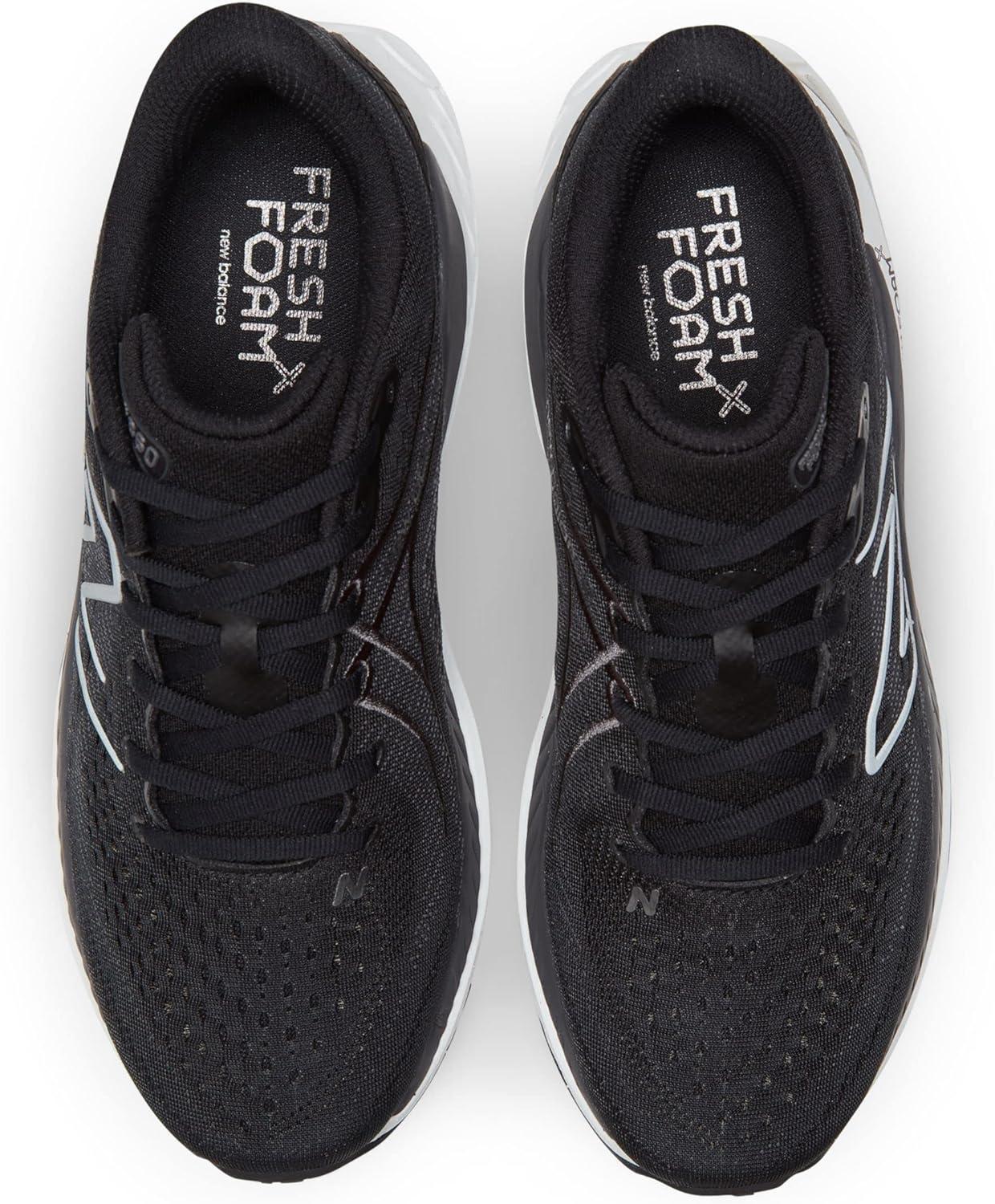 image:imageNew Balance Mens Fresh Foam 1080v6 Running ShoeBlackWhiteMagnet
