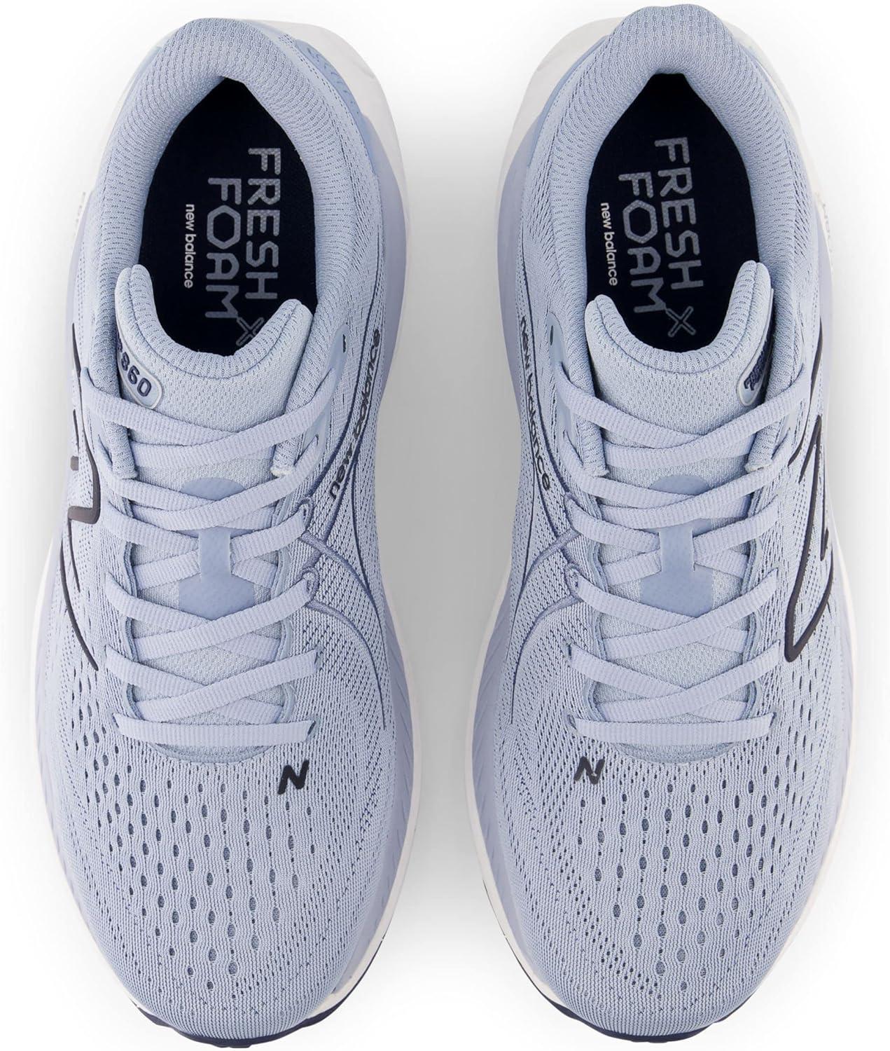 image:imageNew Balance Mens Fresh Foam 1080v6 Running ShoeLight Arctic GreyNatural IndigoSilver Metallic
