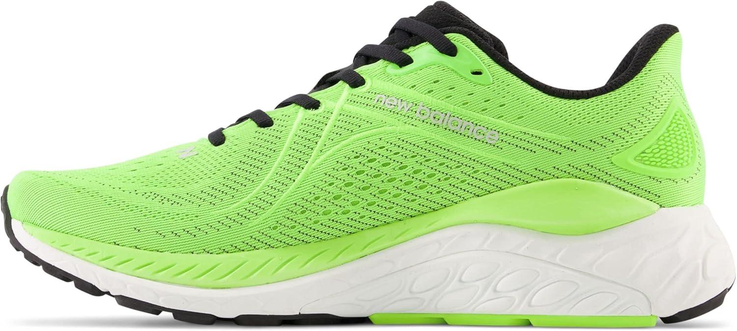 image:imageNew Balance Mens Fresh Foam 1080v6 Running ShoePixel GreenBlackSilver Metallic