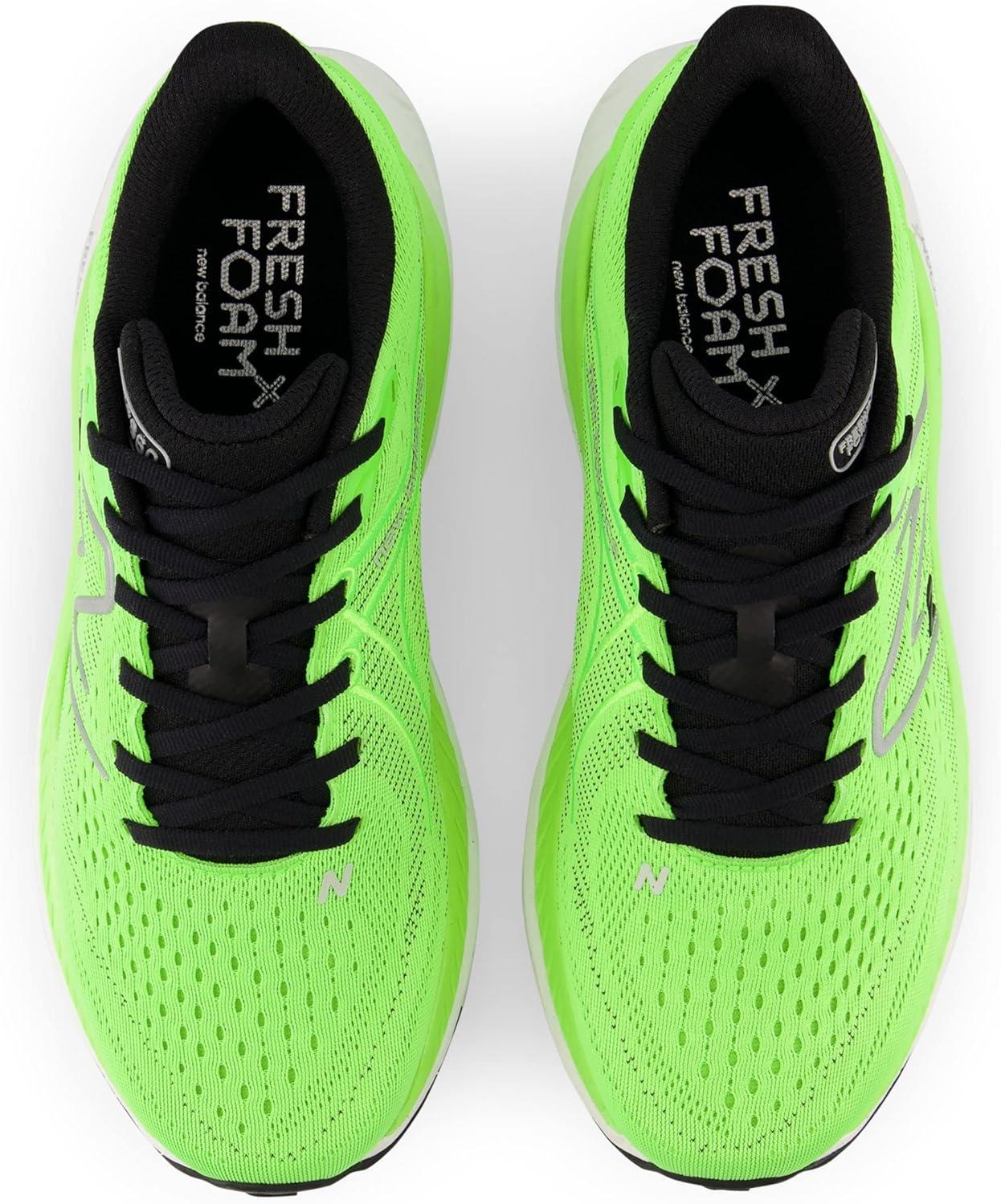 image:imageNew Balance Mens Fresh Foam 1080v6 Running ShoePixel GreenBlackSilver Metallic