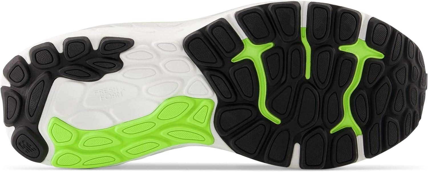 image:imageNew Balance Mens Fresh Foam 1080v6 Running ShoePixel GreenBlackSilver Metallic