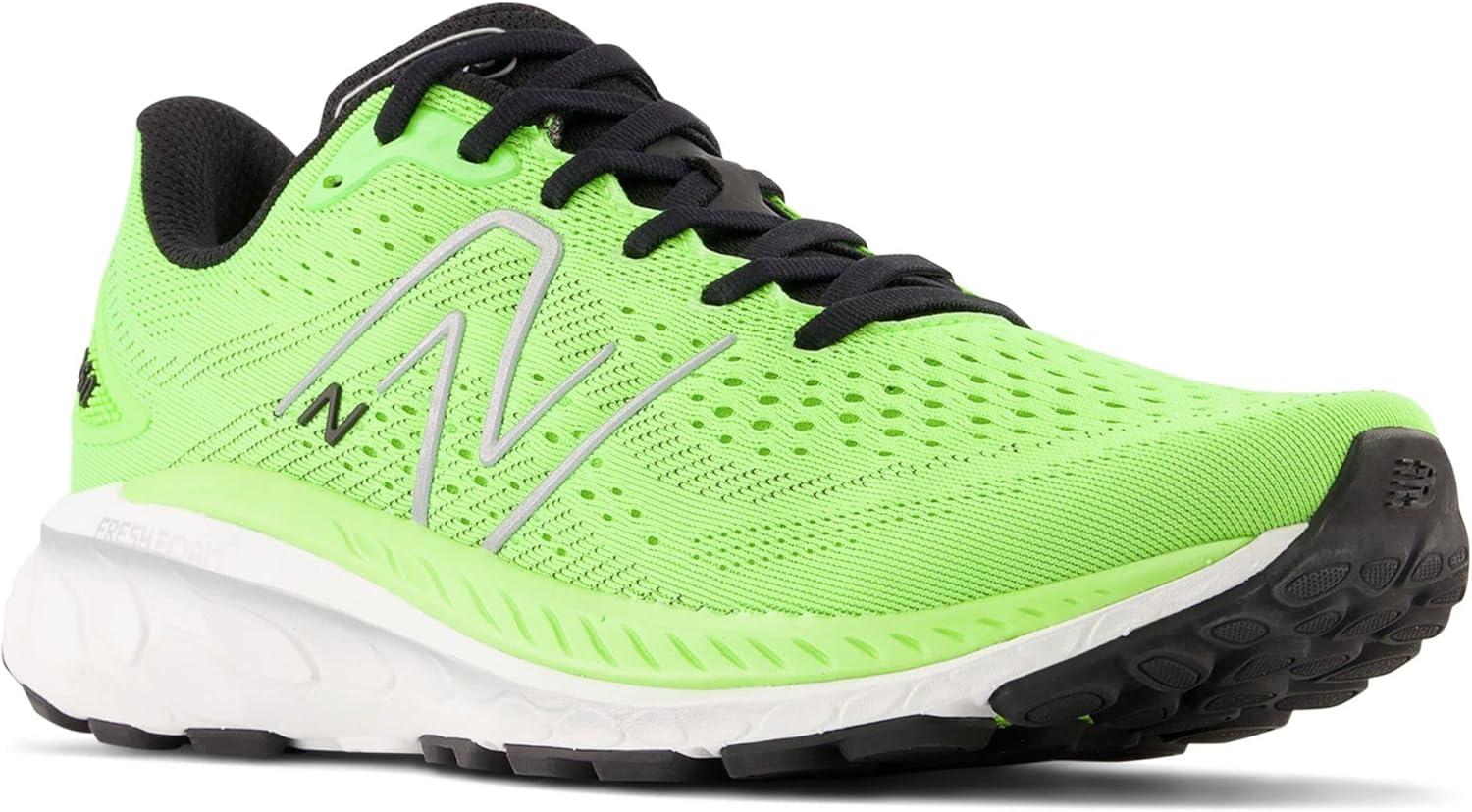 image:imageNew Balance Mens Fresh Foam 1080v6 Running ShoePixel GreenBlackSilver Metallic