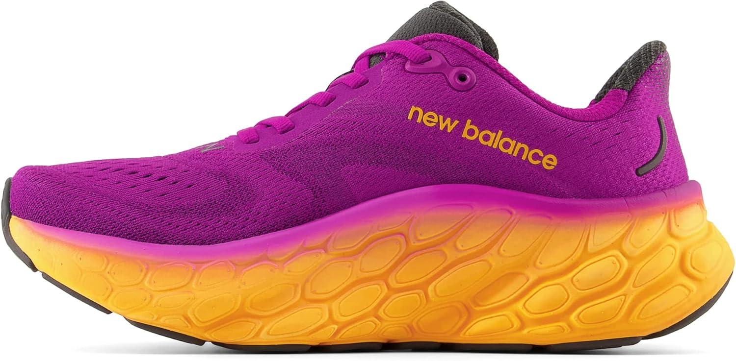 image:imageNew Balance Mens Fresh Foam 1080v6 Running ShoePurple PunchHot Marigold