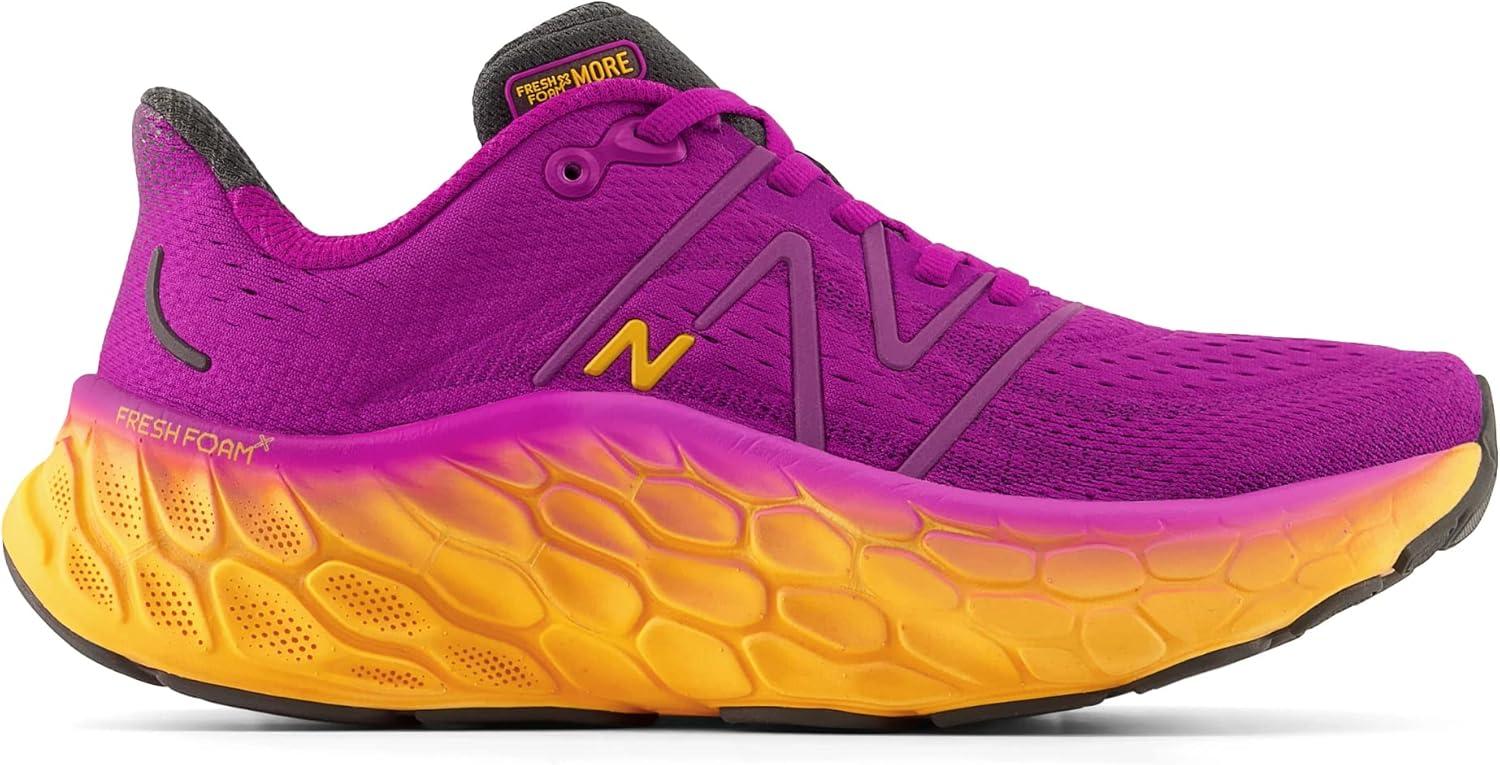 image:imageNew Balance Mens Fresh Foam 1080v6 Running ShoePurple PunchHot Marigold