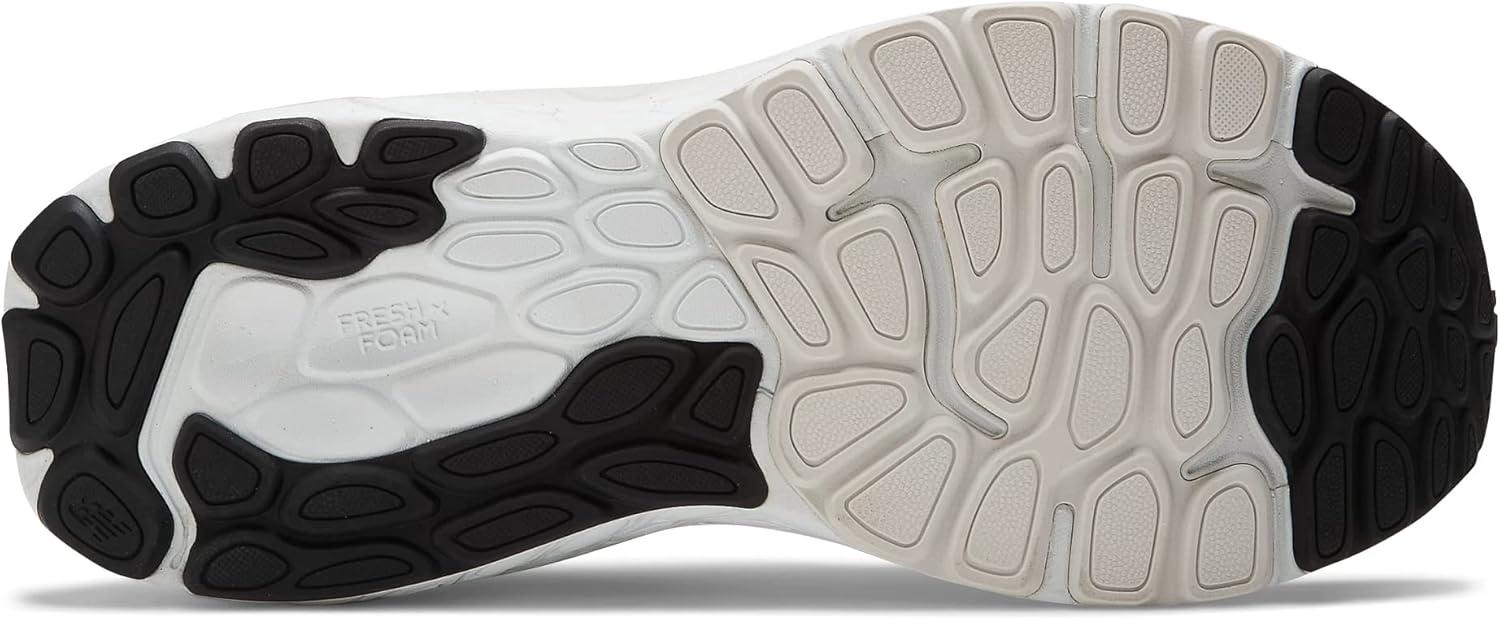 image:imageNew Balance Mens Fresh Foam 1080v6 Running ShoeWhiteDark Silver MetallicReflection