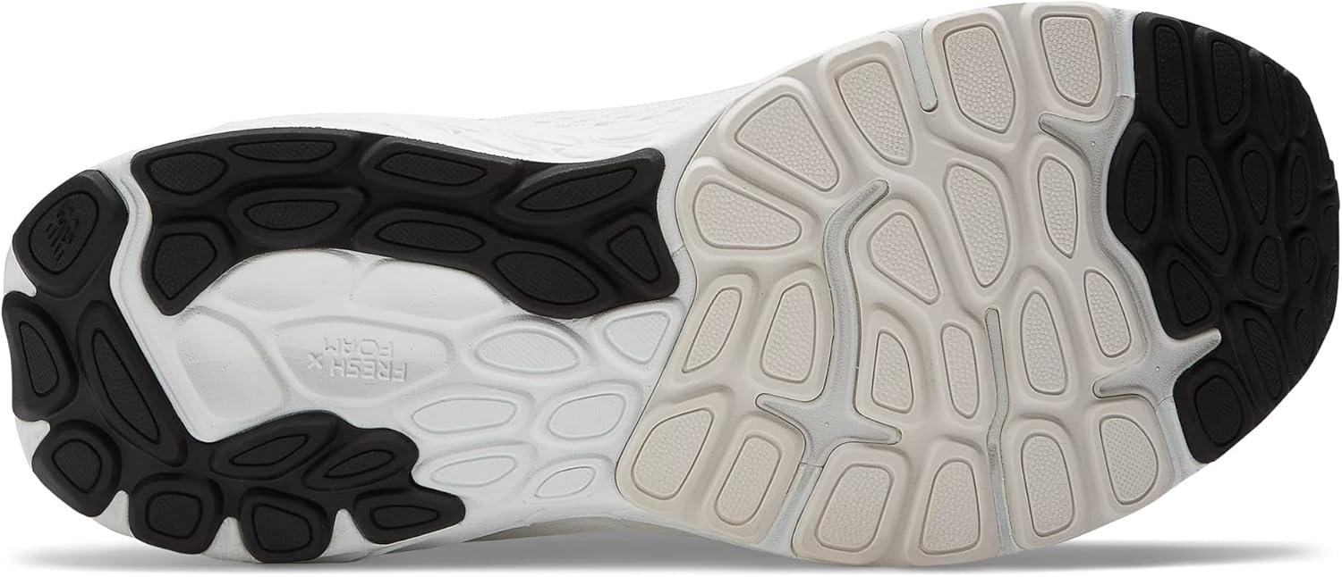 image:imageNew Balance Mens Fresh Foam 1080v6 Running ShoeWhiteDark Silver MetallicReflection
