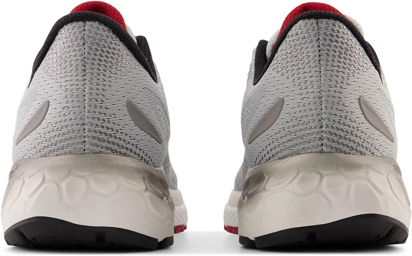 image:imageNew Balance Mens Fresh Foam X 880 V13 Running ShoesAluminum GreyCrimsonBlack