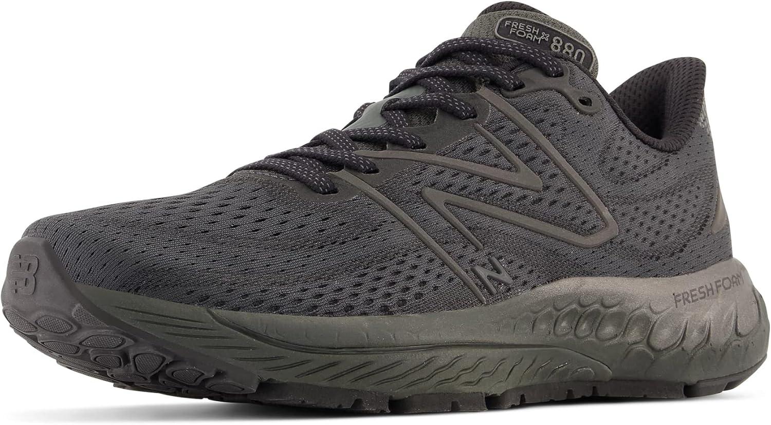 image:imageNew Balance Mens Fresh Foam X 880 V13 Running ShoesBlacktopBlack MetallicBlack