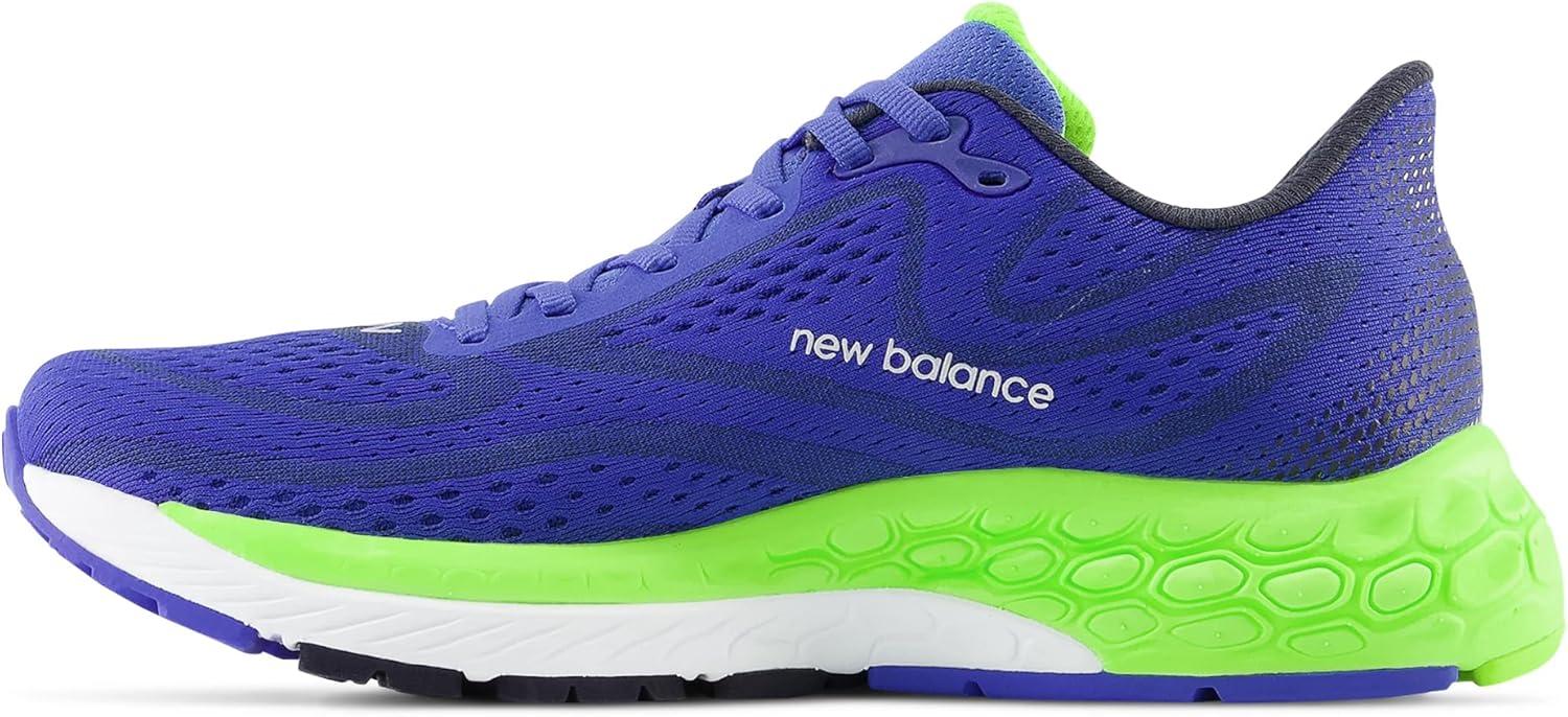 image:imageNew Balance Mens Fresh Foam X 880 V13 Running ShoesBluePixel GreenEclipse