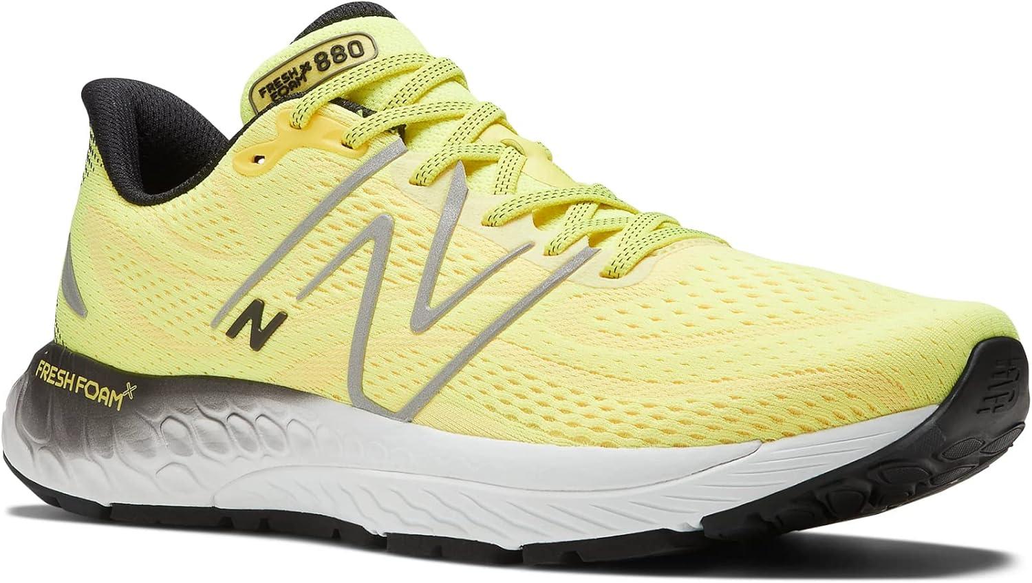 image:imageNew Balance Mens Fresh Foam X 880 V13 Running ShoesCosmic PineappleSilver MetallicBlack Metallic
