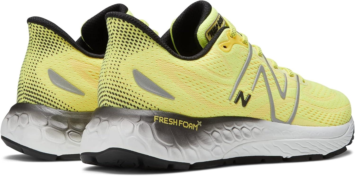 image:imageNew Balance Mens Fresh Foam X 880 V13 Running ShoesCosmic PineappleSilver MetallicBlack Metallic