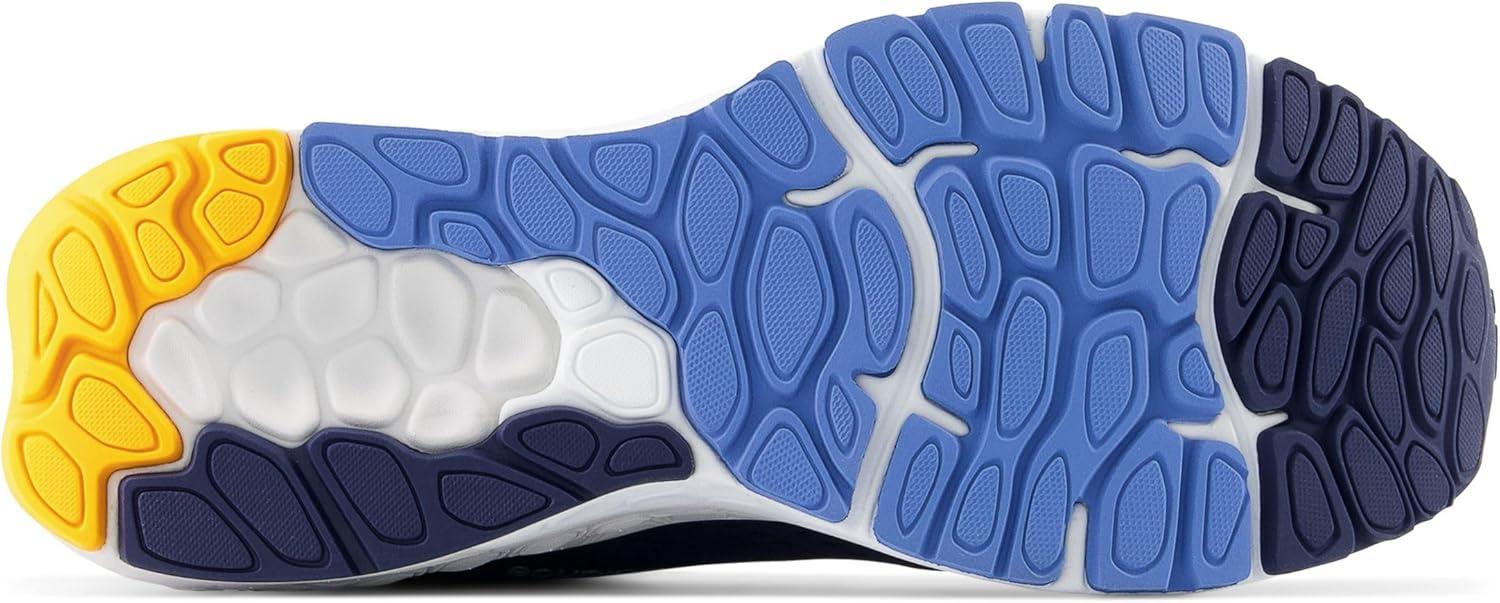 image:imageNew Balance Mens Fresh Foam X 880 V13 Running ShoesNb NavyHeritage BlueHot Marigold