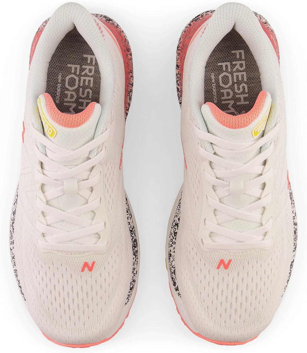 image:imageNew Balance Mens Fresh Foam X 880 V13 Running ShoesWhiteGrapefruit
