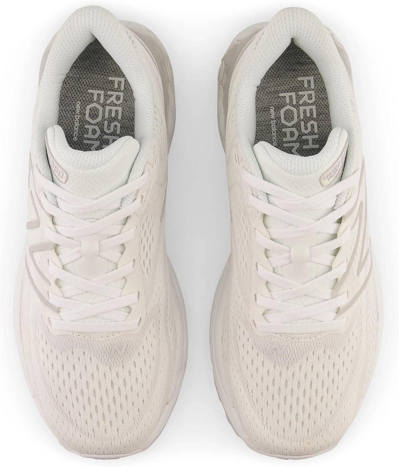 image:imageNew Balance Mens Fresh Foam X 880 V13 Running ShoesWhiteLight Silver MetallicQuartz Grey
