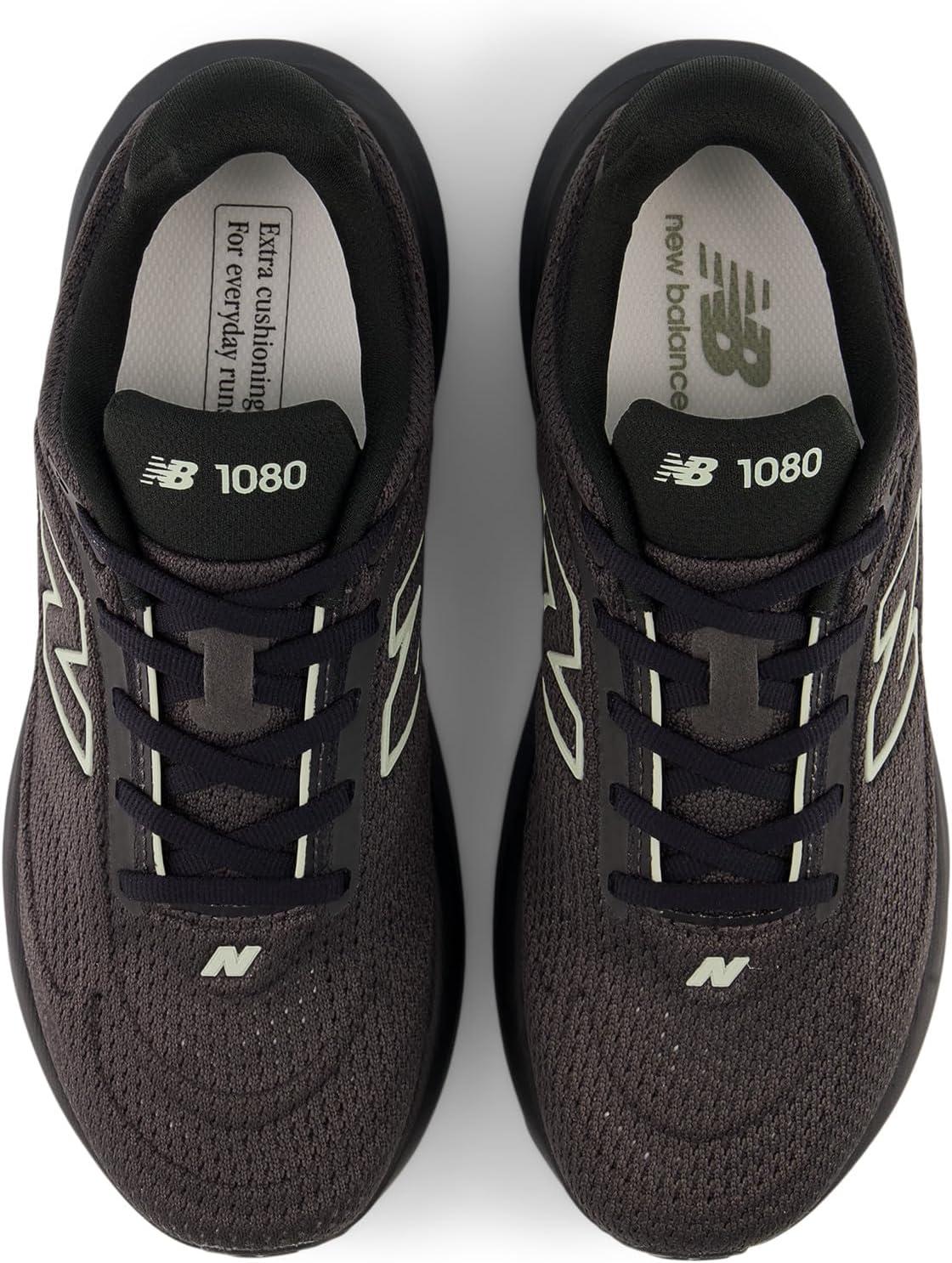 image:imageNew Balance Womens 1080 V15 Running ShoeBlackOlivine
