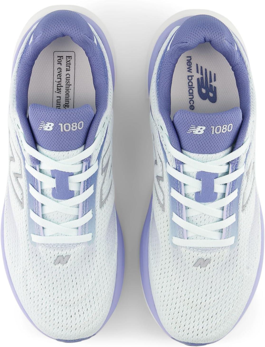 image:imageNew Balance Womens 1080 V15 Running ShoeGlint BlueSilver Metallic