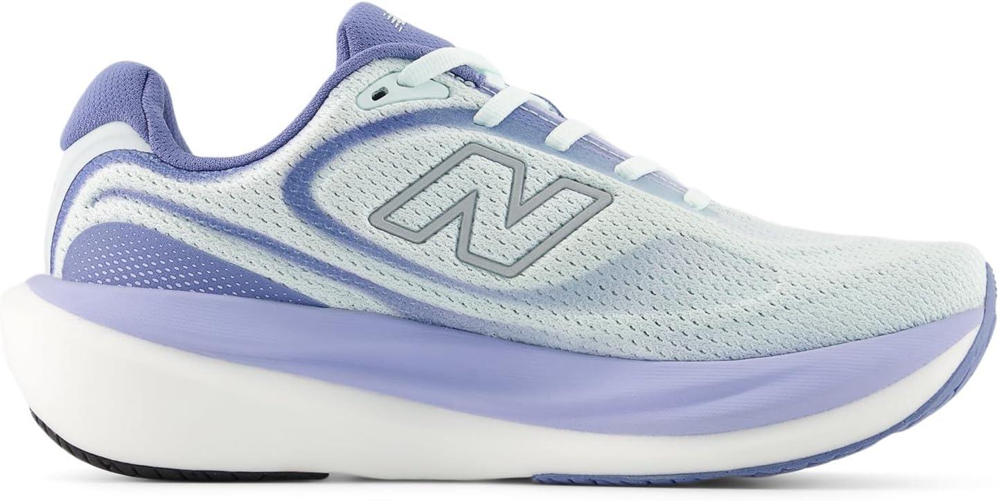 image:imageNew Balance Womens 1080 V15 Running ShoeGlint BlueSilver Metallic
