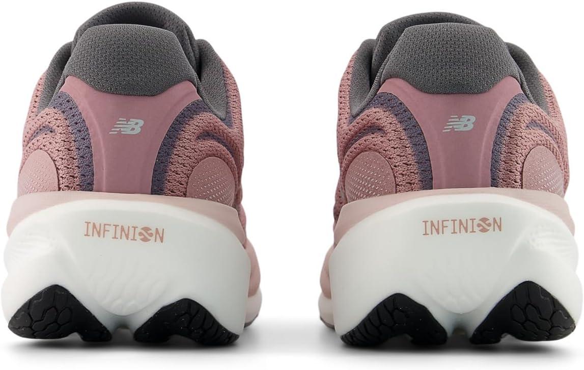 image:imageNew Balance Womens 1080 V15 Running ShoeRosewoodSilver Metallic