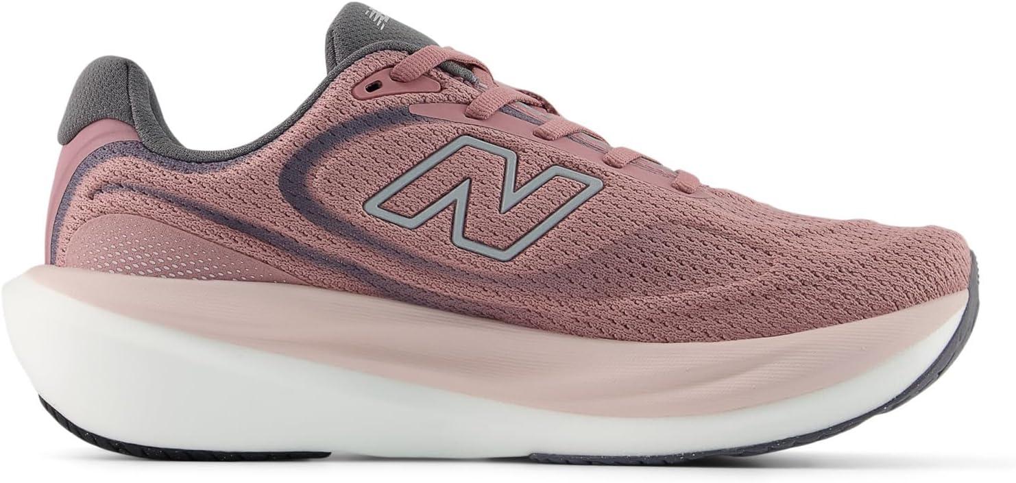 image:imageNew Balance Womens 1080 V15 Running ShoeRosewoodSilver Metallic