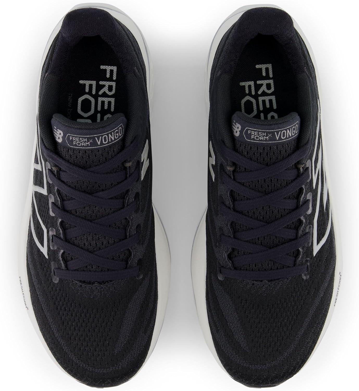 image:imageNew Balance Womens Fresh Foam X Vongo V6 Running ShoeBlackWhite