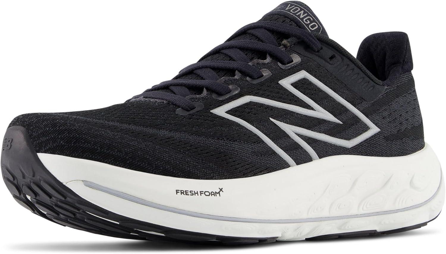 image:imageNew Balance Womens Fresh Foam X Vongo V6 Running ShoeBlackWhite