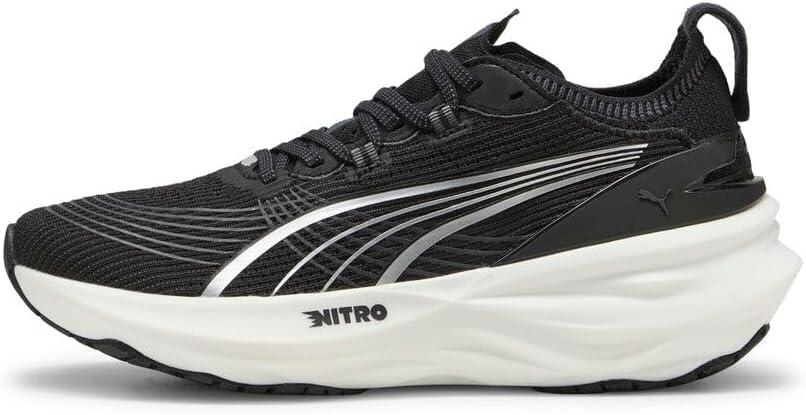 image:imagePuma Womens Foreverrun Nitro 2 Running ShoesBlackWhite