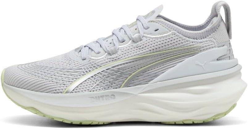image:imagePuma Womens Foreverrun Nitro 2 Running ShoesSilver MistApple Spritz