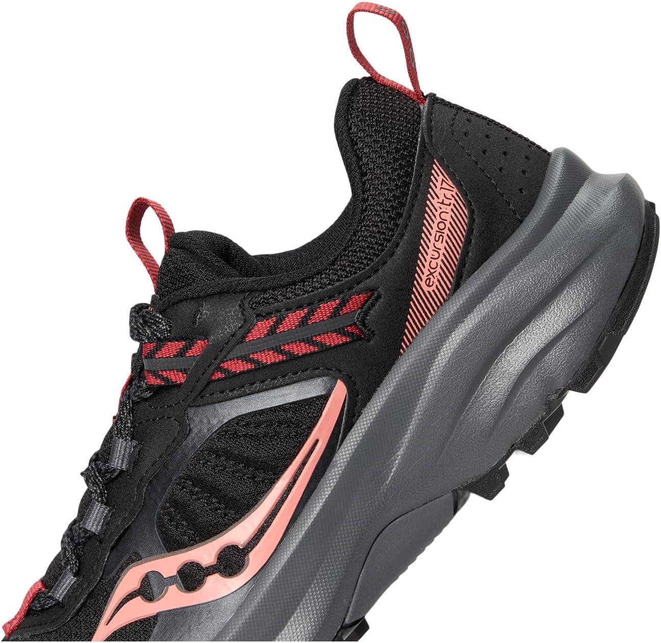 image:imageSaucony Womens Excursion Tr17 Hiking ShoesBlackShadow