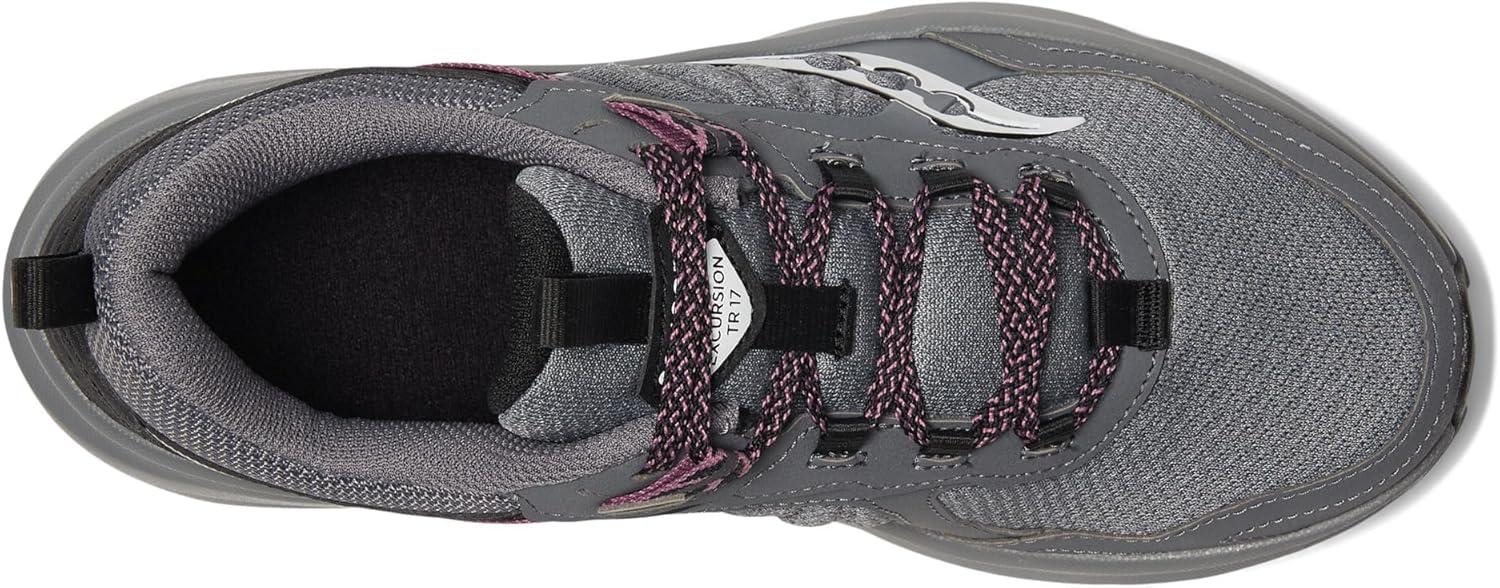 image:imageSaucony Womens Excursion Tr17 Hiking ShoesCarbonCinde