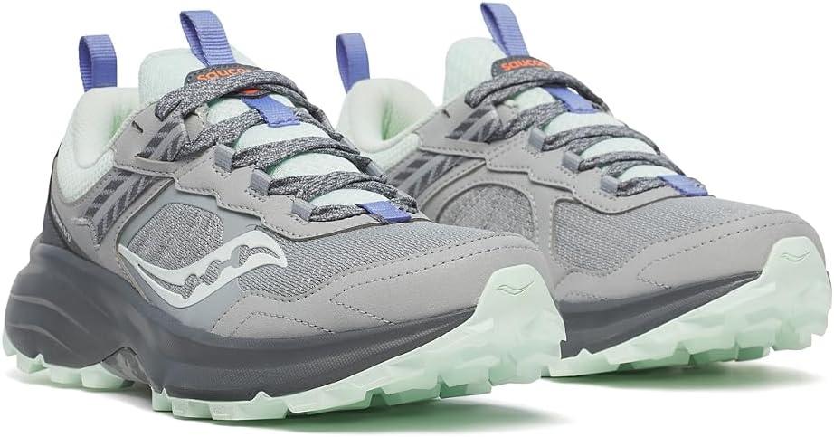 image:imageSaucony Womens Excursion Tr17 Hiking ShoesFossilAqua