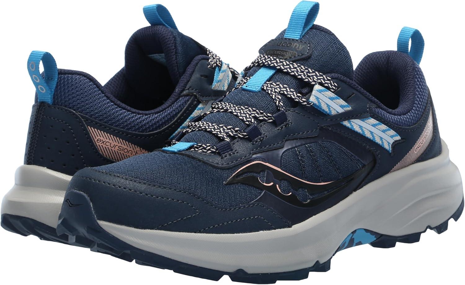 image:imageSaucony Womens Excursion Tr17 Hiking ShoesNavyDove