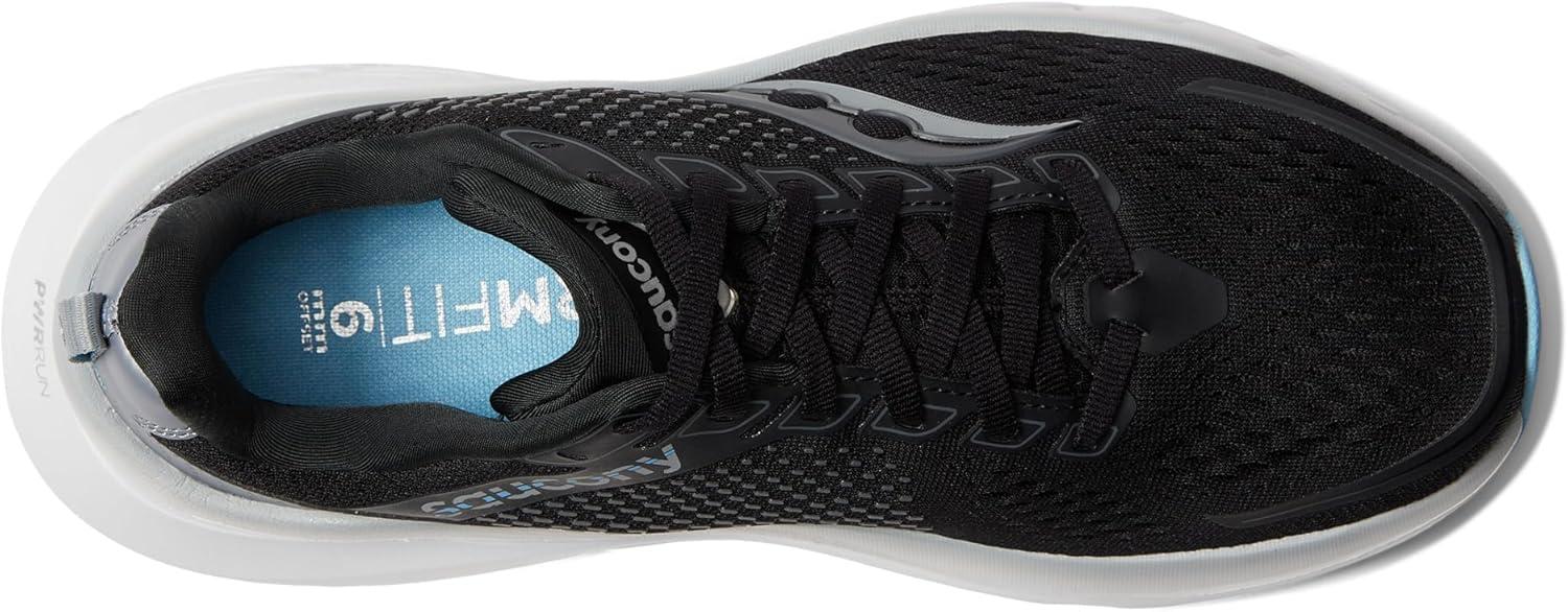 image:imageSaucony Womens Guide 17 Running SneakersBlackFog