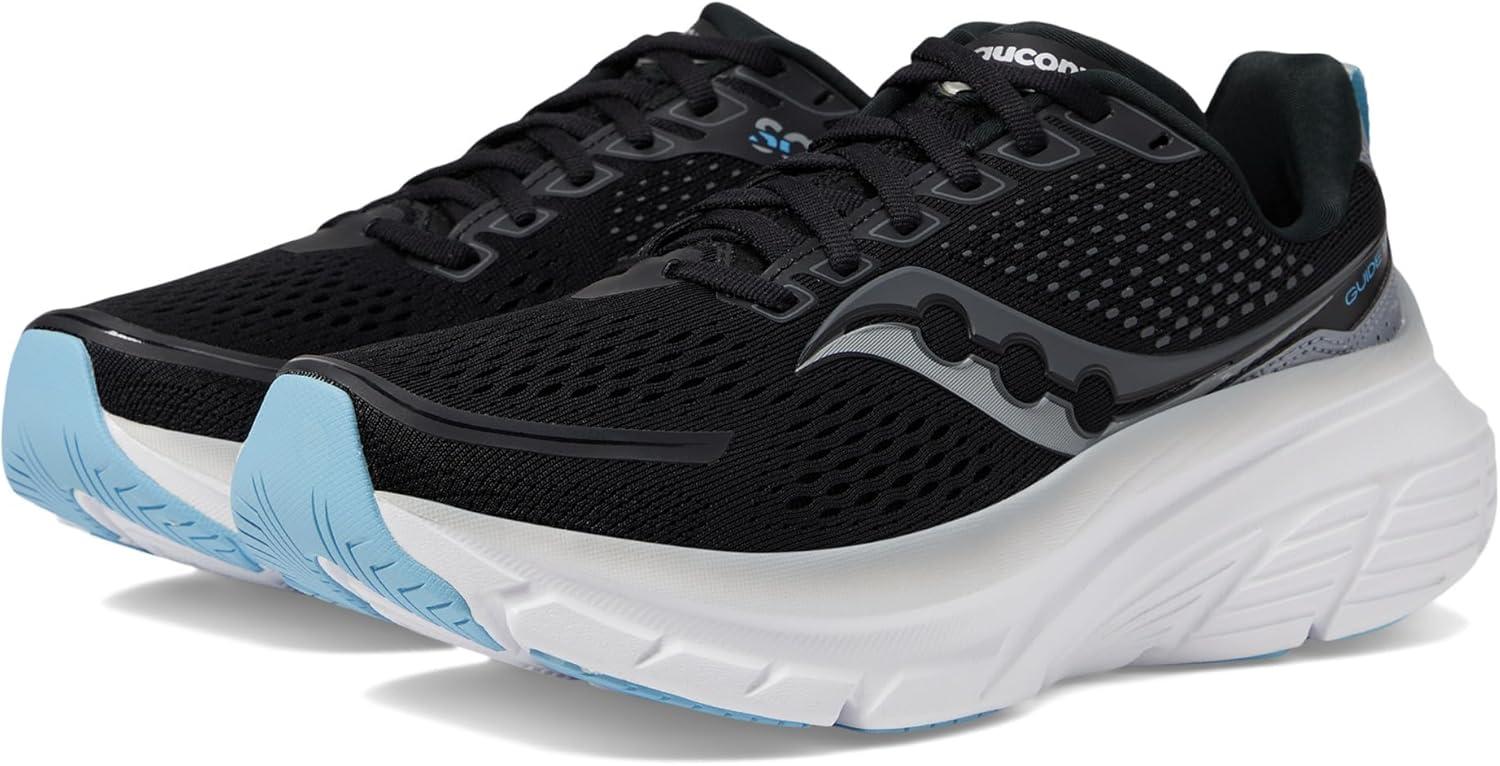 image:imageSaucony Womens Guide 17 Running SneakersBlackFog