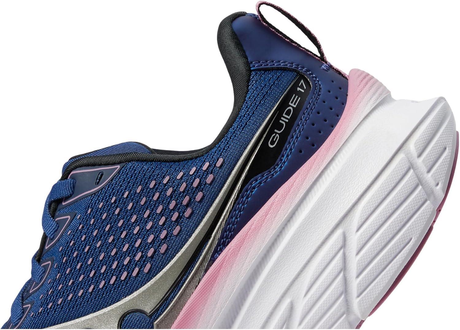 image:imageSaucony Womens Guide 17 Running SneakersNavyOrchid