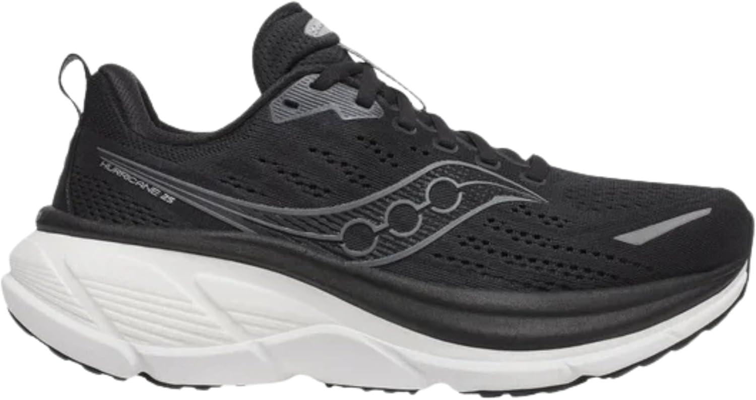 image:imageSaucony Womens Hurricane 25BlackWhite