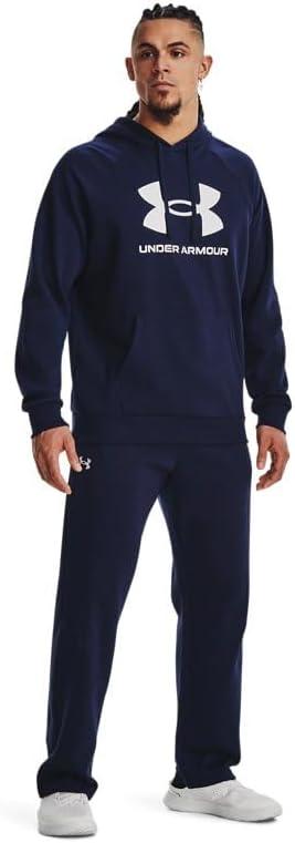 image:imageUnder Armour Mens Rival Fleece Pants410 Midnight Navy White