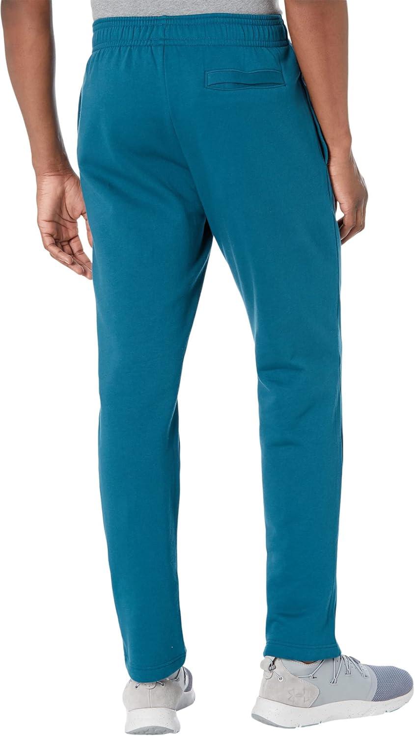 image:imageUnder Armour Mens Rival Fleece Pants716 Tourmaline Teal Onyx White