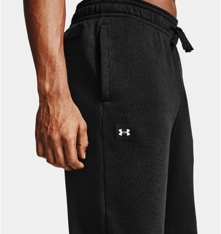 image:imageUnder Armour Mens Rival Fleece PantsMarine Od Green 390Onyx White