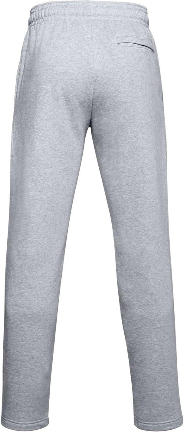 image:imageUnder Armour Mens Rival Fleece PantsMod Gray Light Heather 011Onyx White