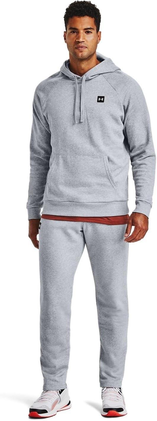 image:imageUnder Armour Mens Rival Fleece PantsMod Gray Light Heather 011Onyx White