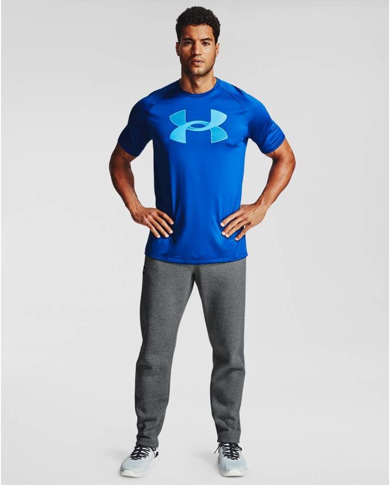 image:imageUnder Armour Mens Rival Fleece PantsPitch Gray Light Heather 012Onyx White
